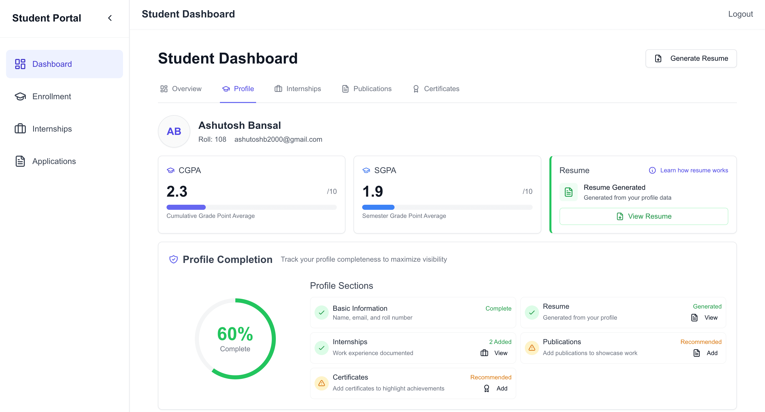 LawIQ - Legal Education Platform - Main View