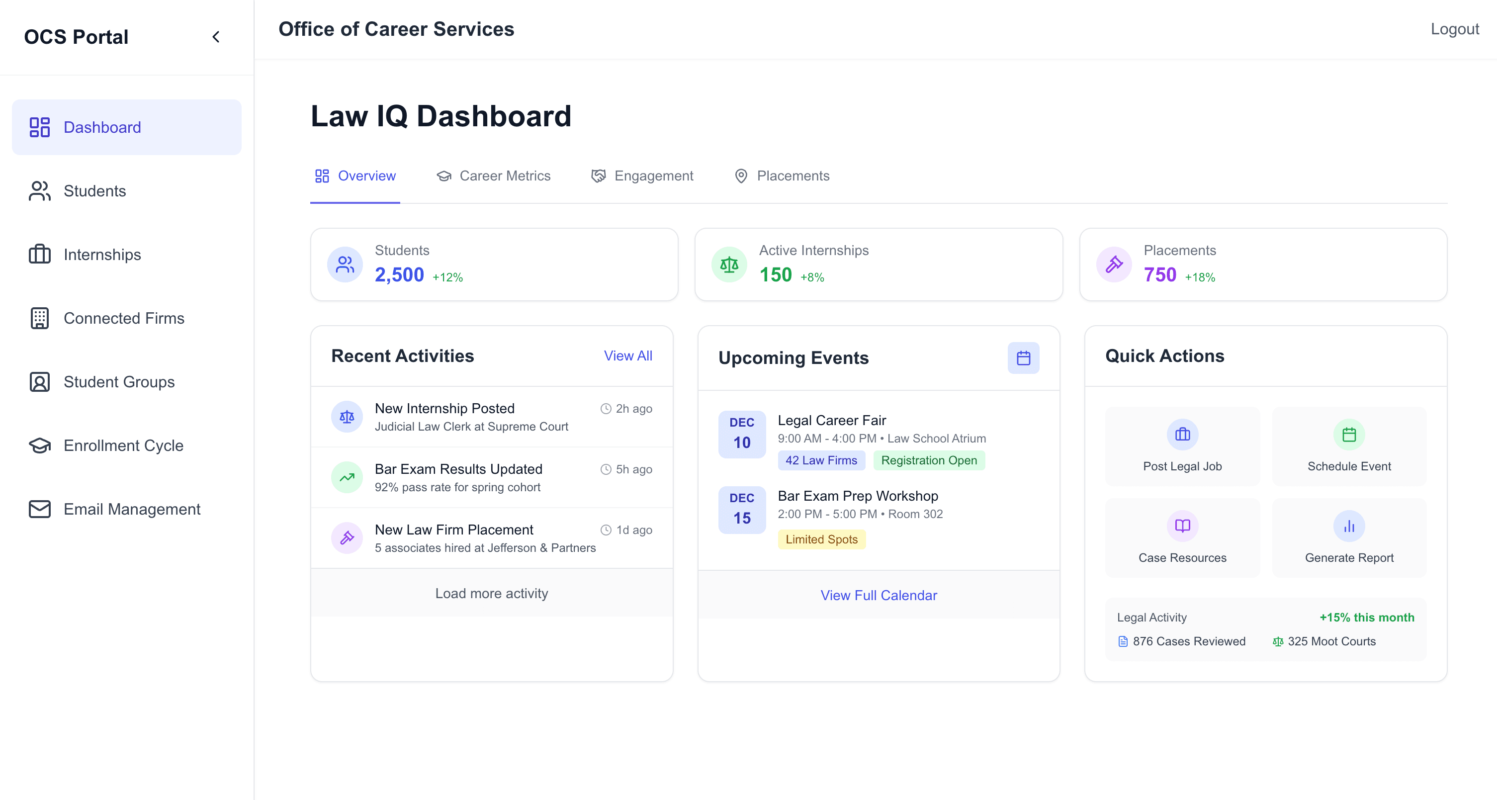 LawIQ - Legal Education Platform - Secondary View